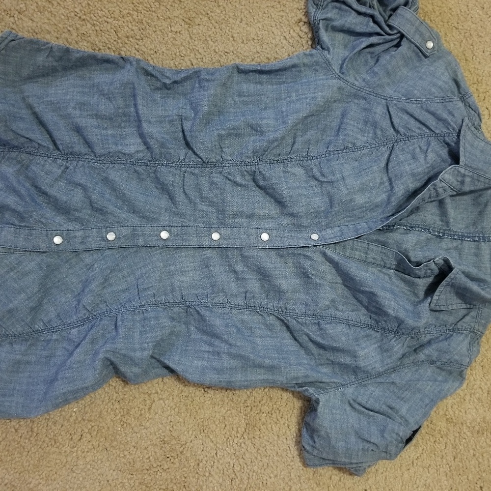 Express denim top